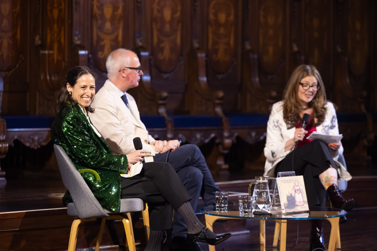 Opening panel of Ink and Outrage at the Driehaus Museum